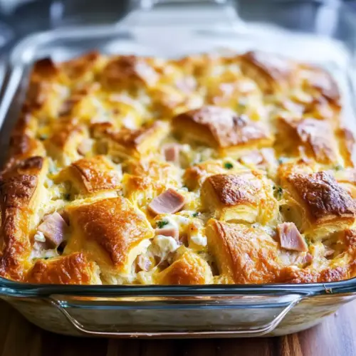 Crescent Roll Breakfast Casserole