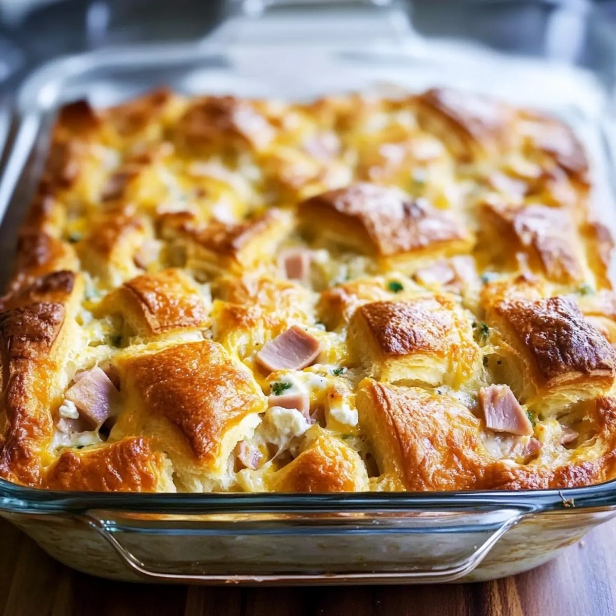 Crescent Roll Breakfast Casserole