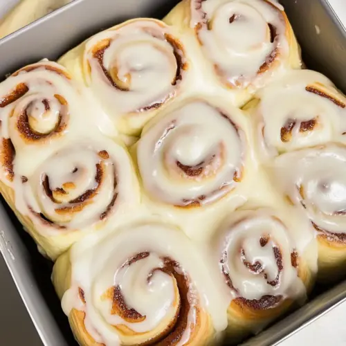 Quick Yeast Cinnamon Rolls