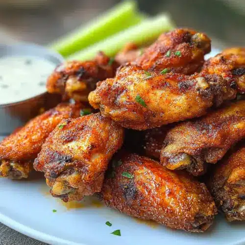 Crispy Oven Baked Chicken Wing