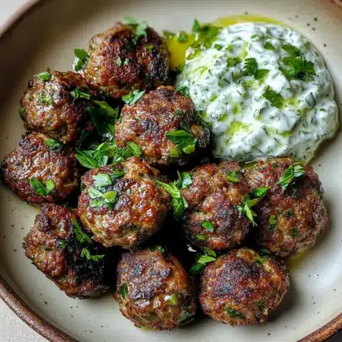 Lebanese Kofta Meatballs