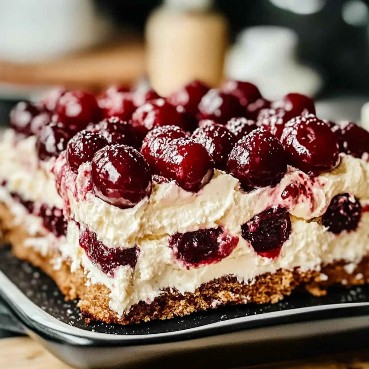 Cherry Amaretto Tiramisu Recipe