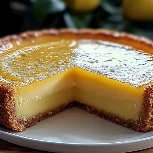 Italian Grandma’s Lemon Custard Cake