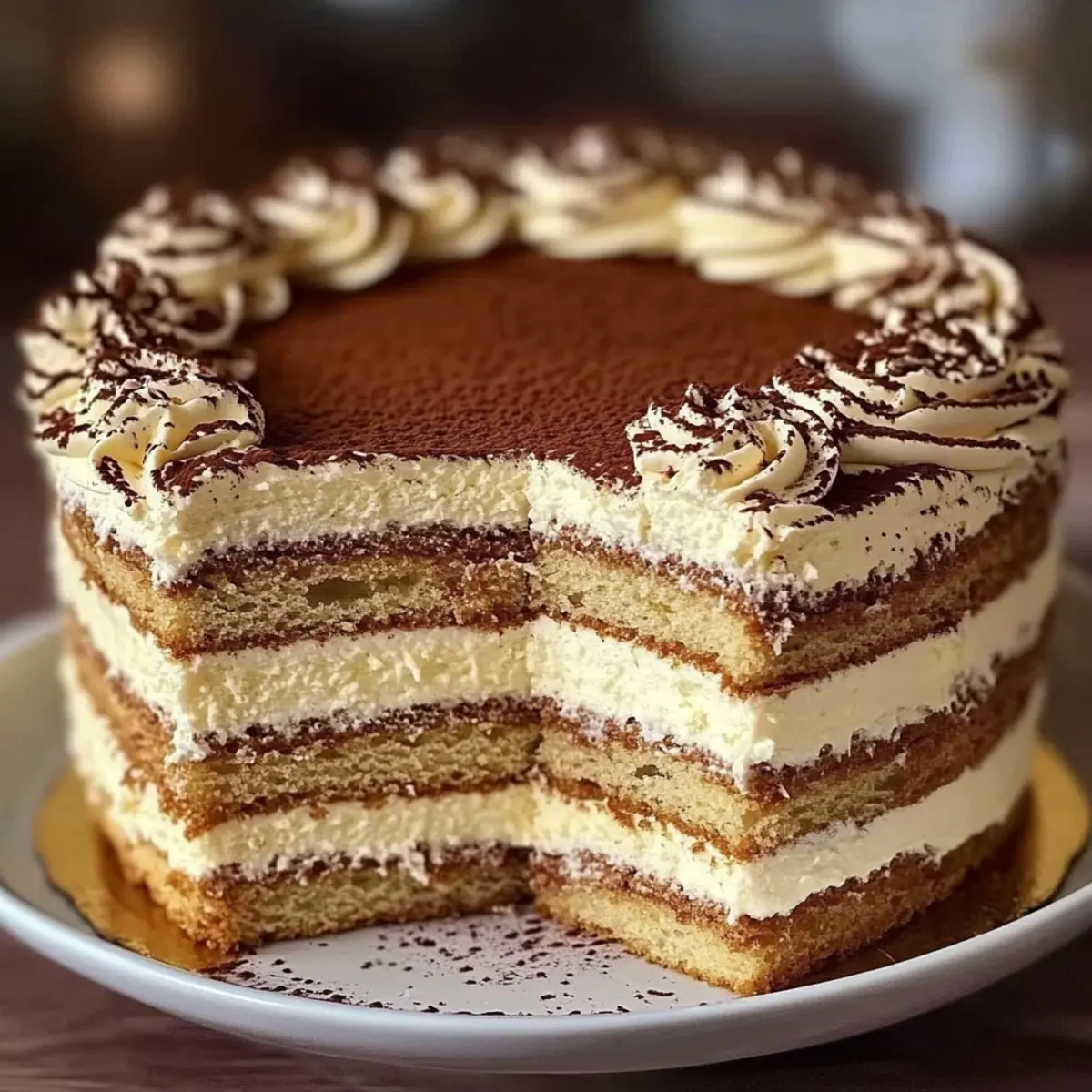 Tiramisu Cake