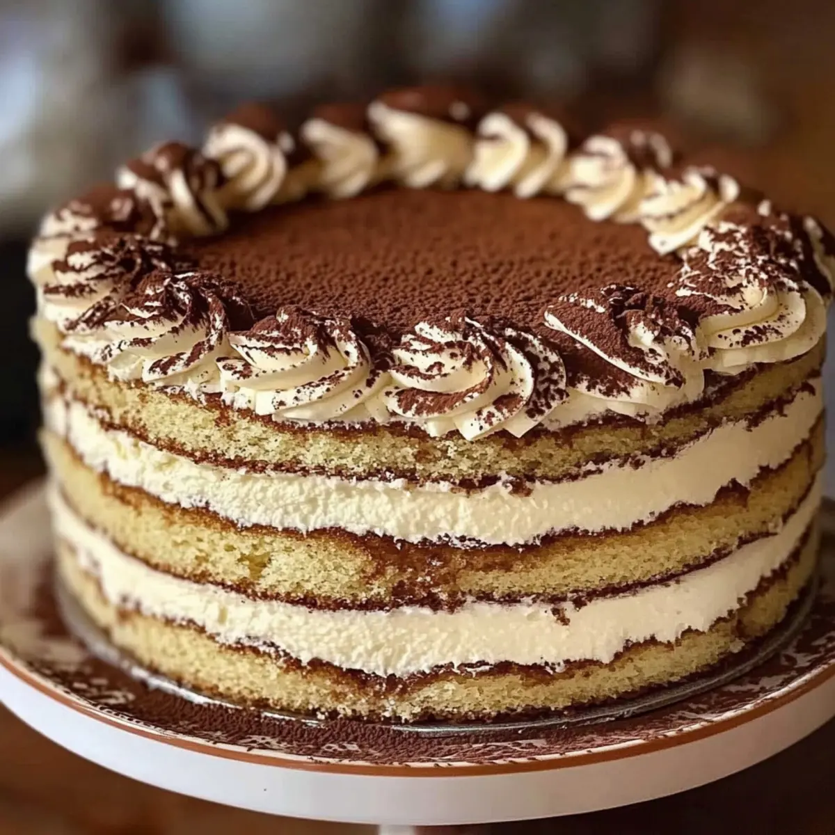 Tiramisu Cake
