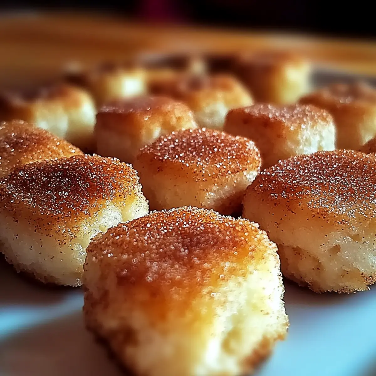 Cinnamon Sugar Biscuit Bites