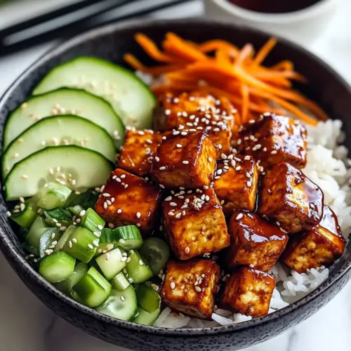Crispy Gochujang Korean Tofu
