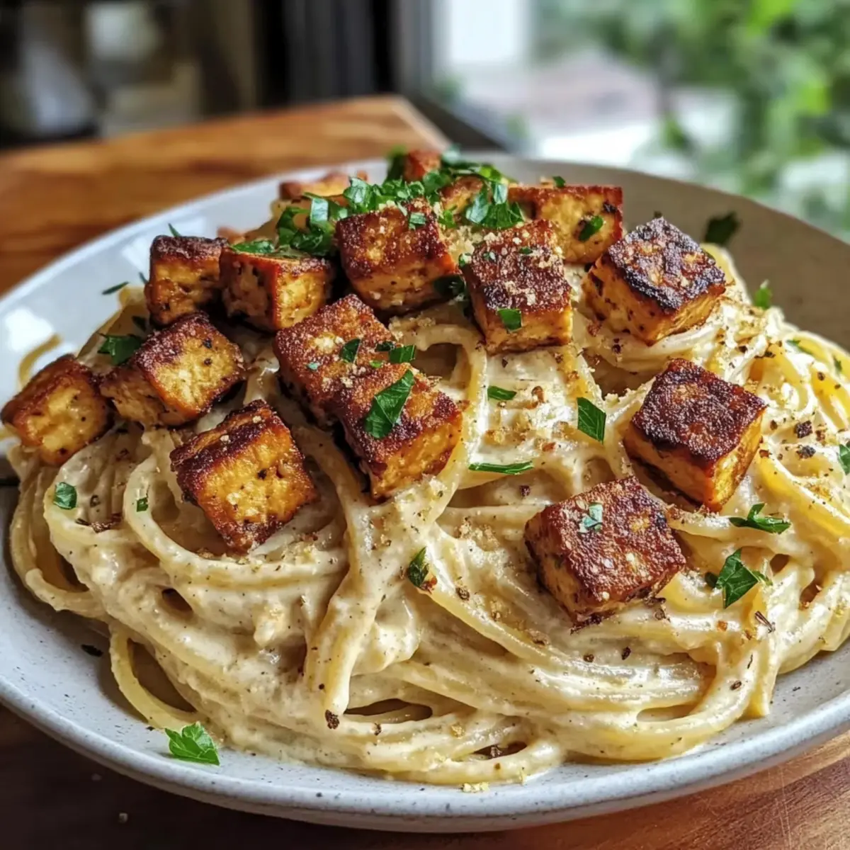 Creamy Vegan Carbonara Recipe