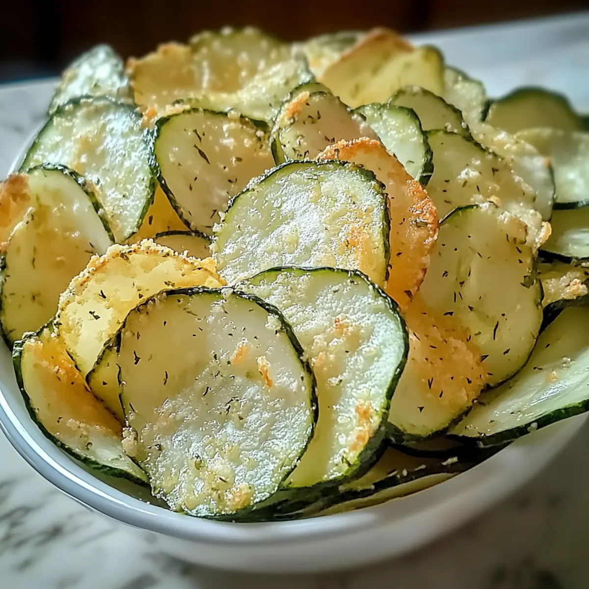 Crunchy Ranch Cucumber Chips