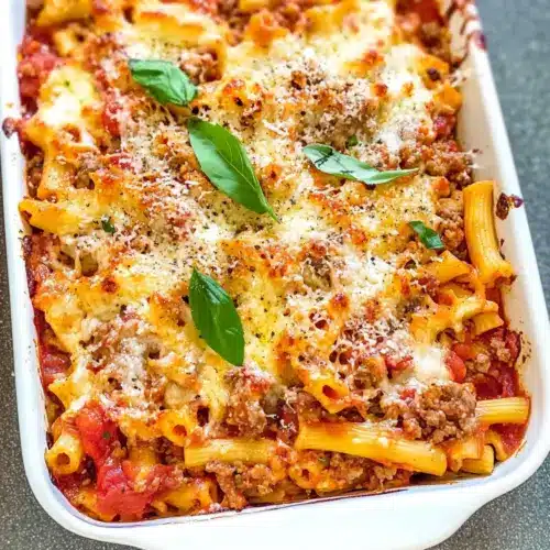 Healthy Baked Ziti