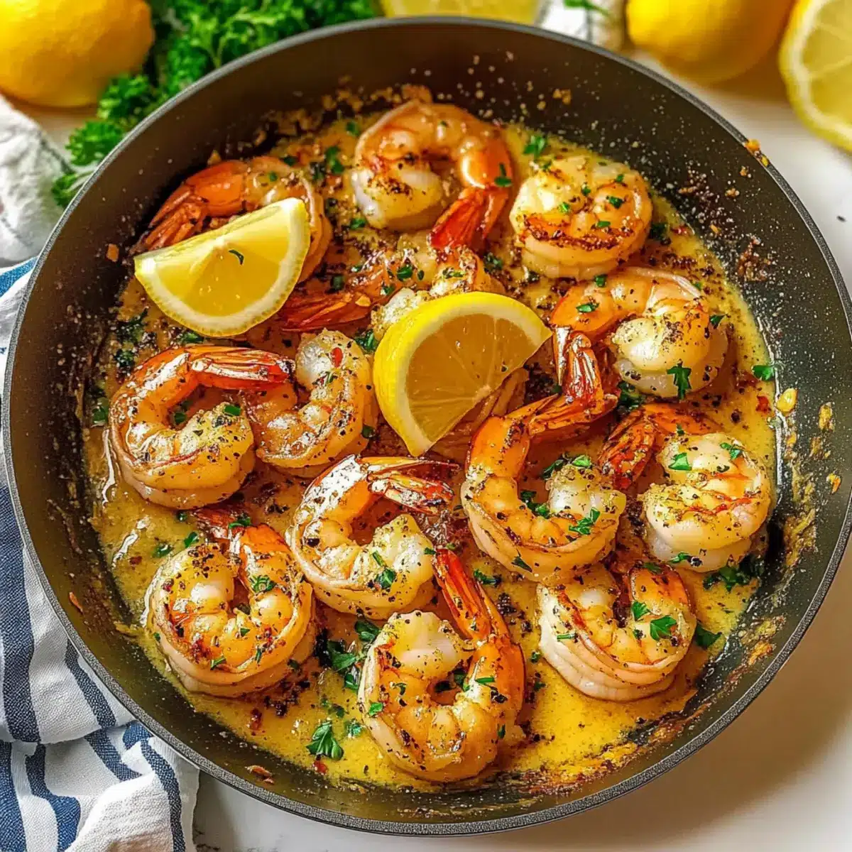 Garlic Butter Sauteed Shrimp
