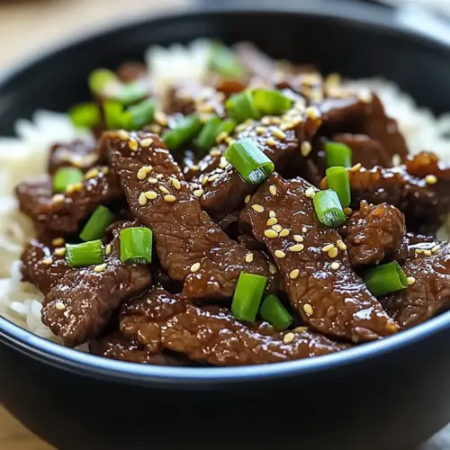 Savory Korean Beef Bulgogi