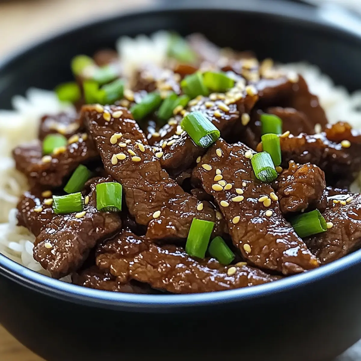 Savory Korean Beef Bulgogi