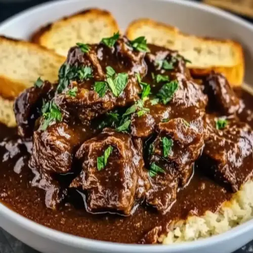 Slow Cooker Beef Manhattan
