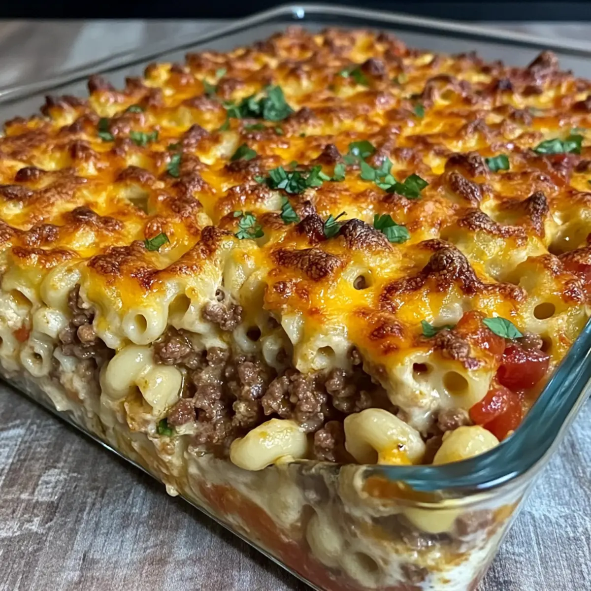 Hamburger Supreme Casserole