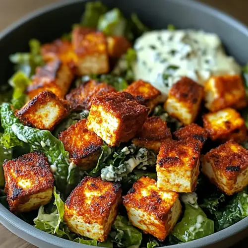 Crispy Buffalo Tofu