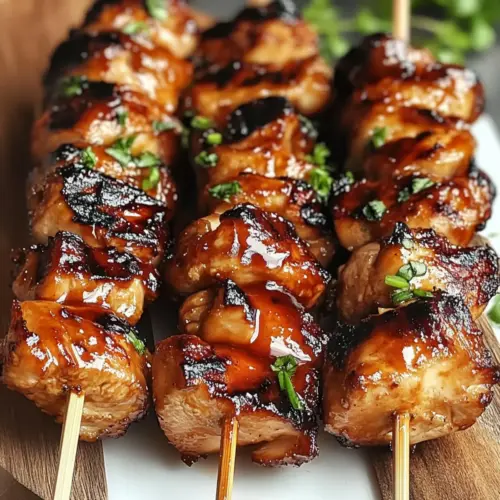 Filipino Barbecue Chicken Skewers Recipe