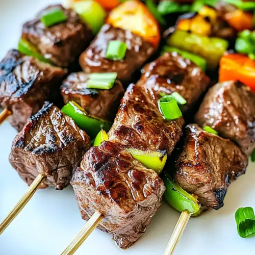Asian Steak Kebabs