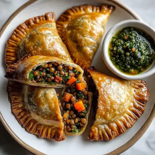 Lentil and Veggie Vegan Empanadas