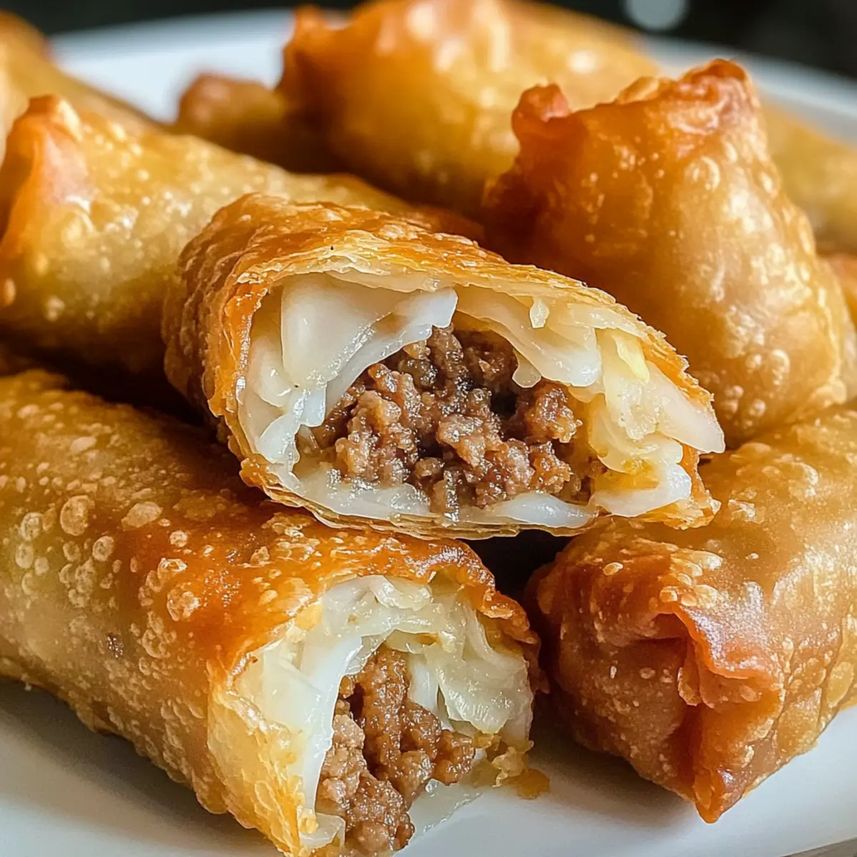 Crispy Golden Brown Egg Rolls