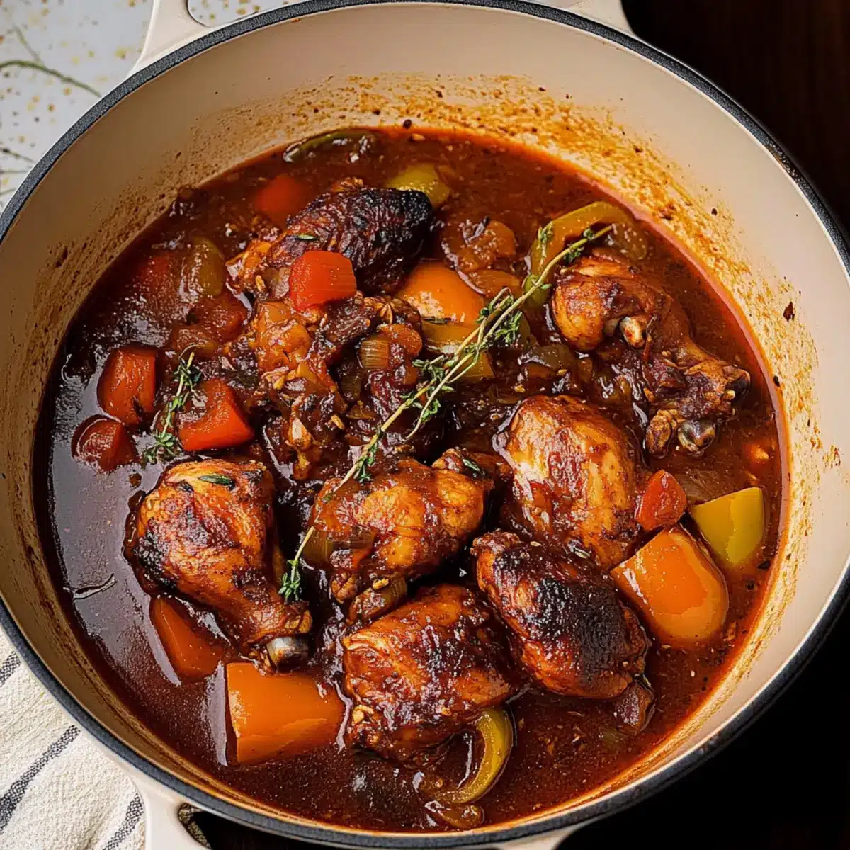 Jamaican Brown Stew Chicken