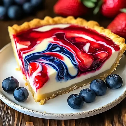 4th of July Swirl Pie