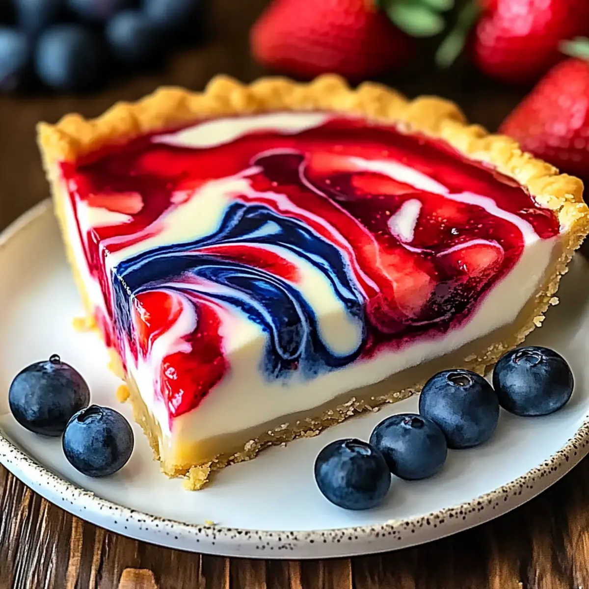 4th of July Swirl Pie