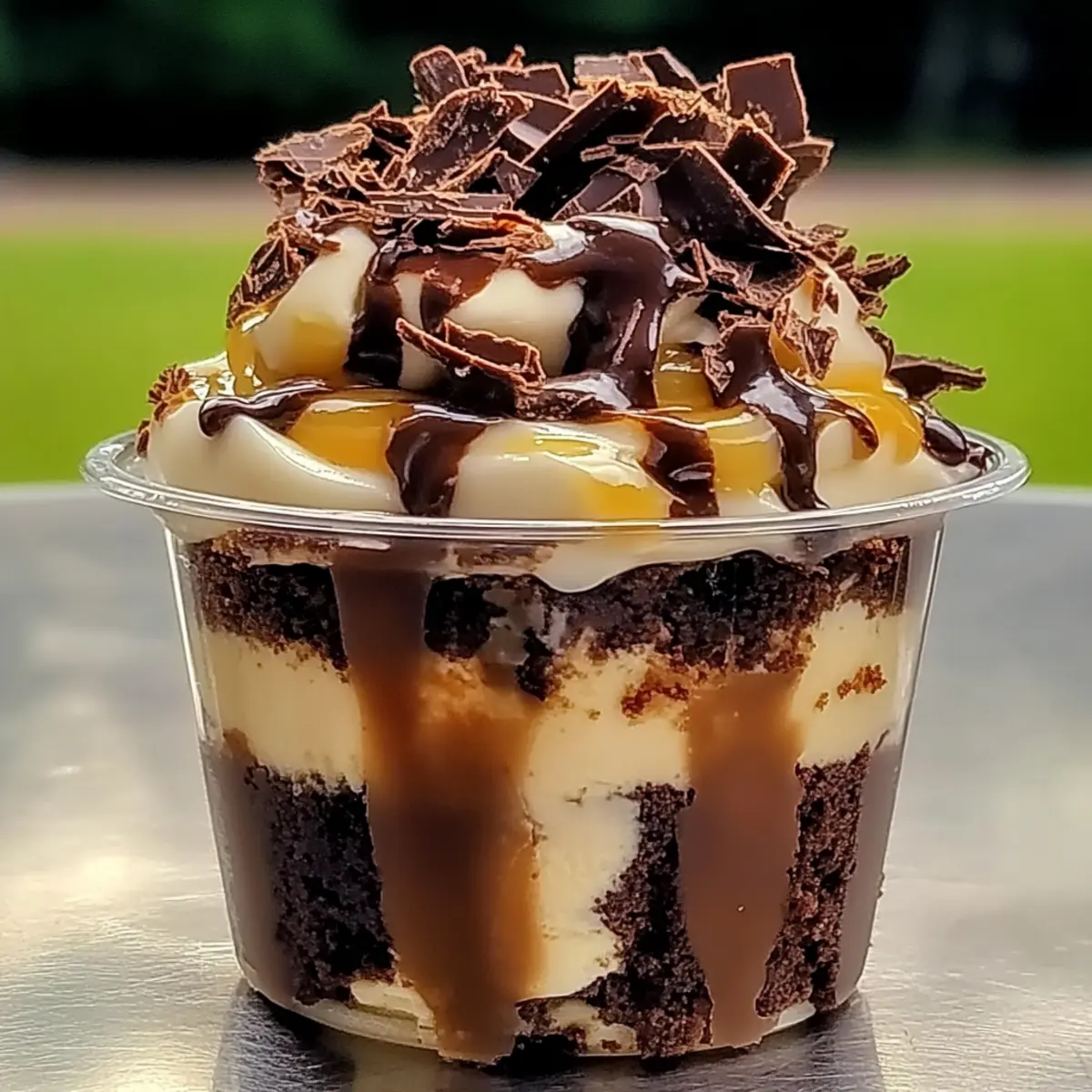 Loaded Brownie Cheesecake Cups