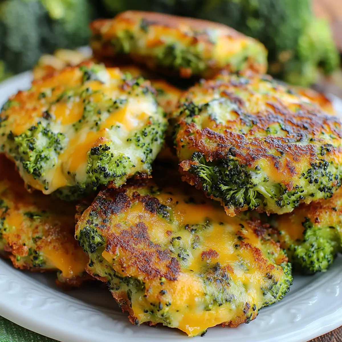 Broccoli Cheese Patties