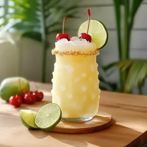 Non Alcoholic Piña Colada Punch