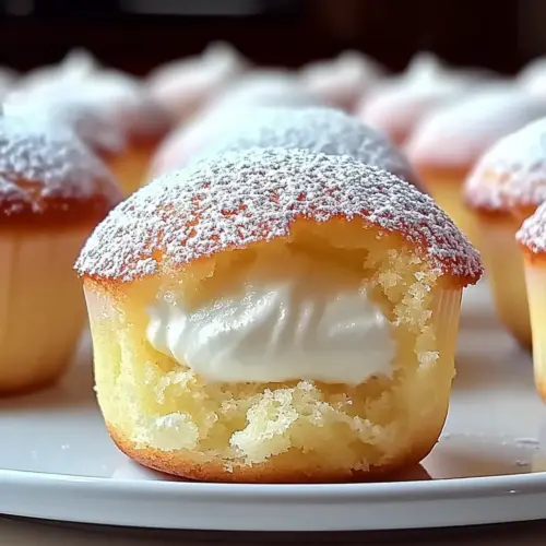 Fluffy Japanese Cotton Cheesecake Cupcakes