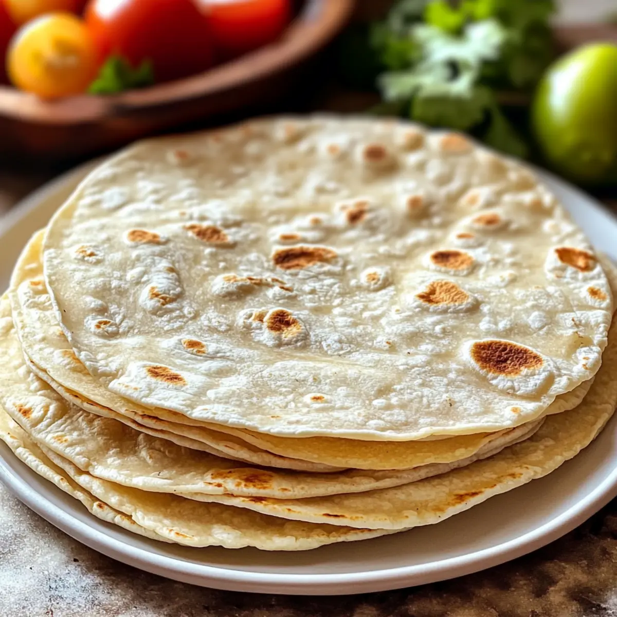 Homemade Flour Tortillas