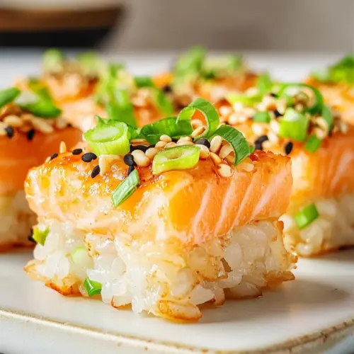 Crispy Rice Salmon