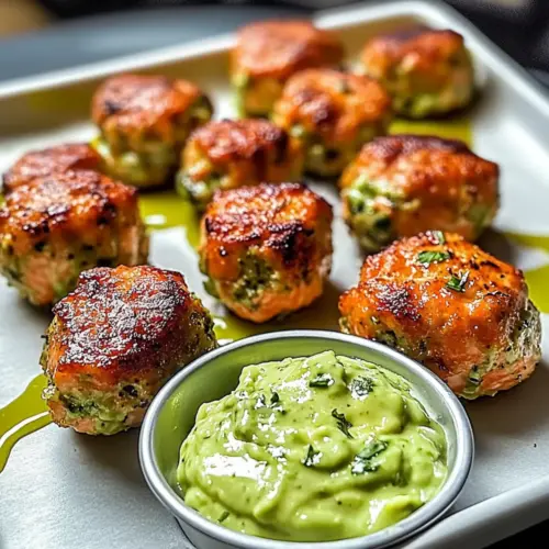 Baked Salmon Meatballs