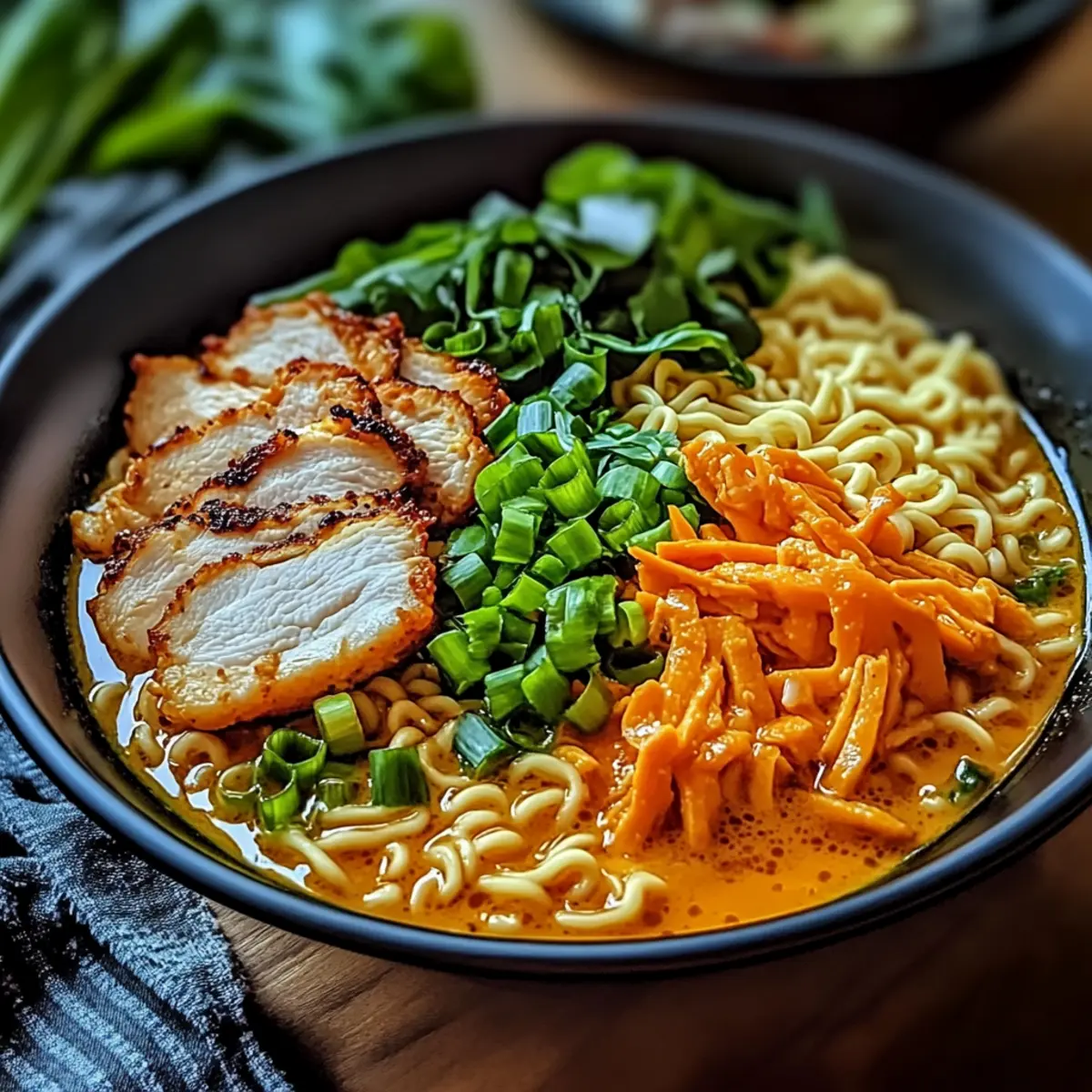 Fiery Chicken Ramen