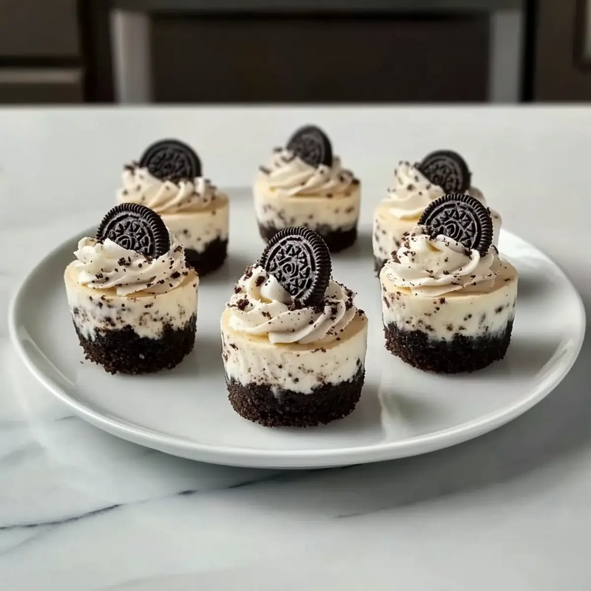 Foolproof Creamy Oreo Cheesecake Bites