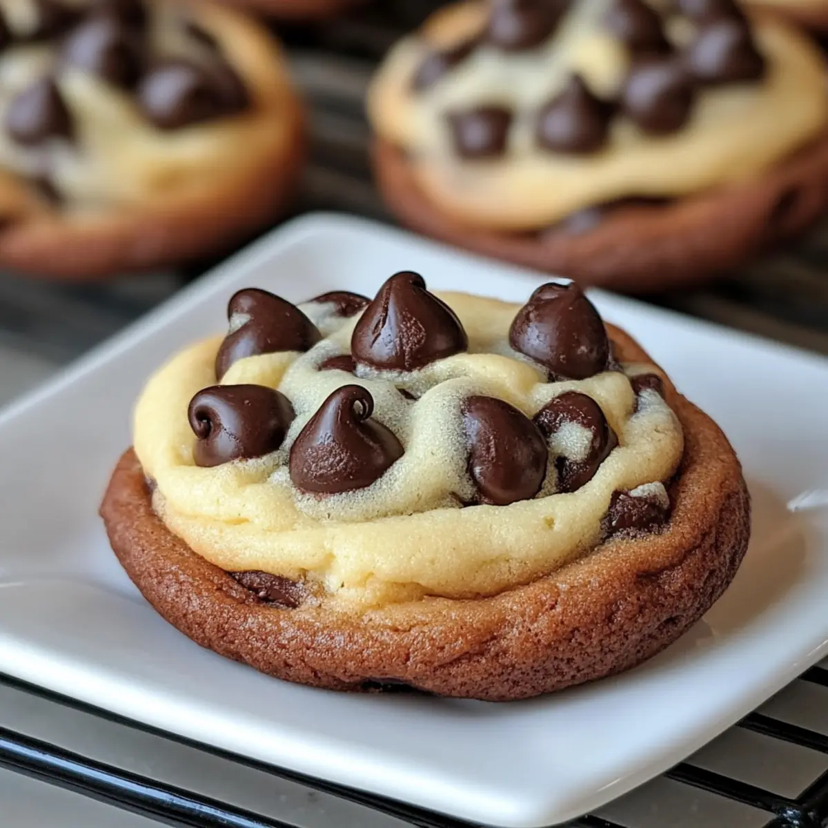 Chocolate Chip Cheesecake Cookies