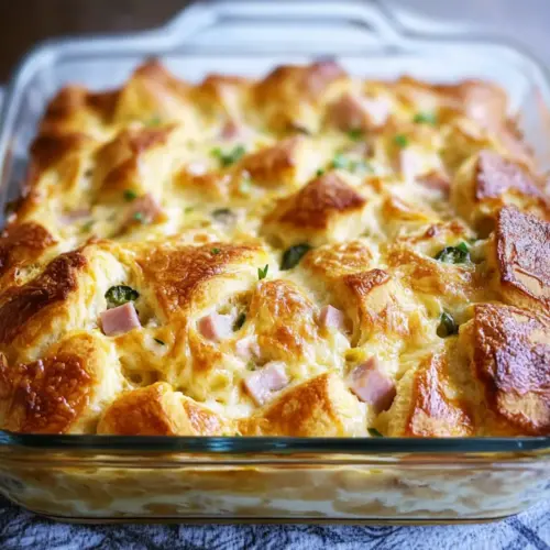 Crescent Roll Breakfast Casserole