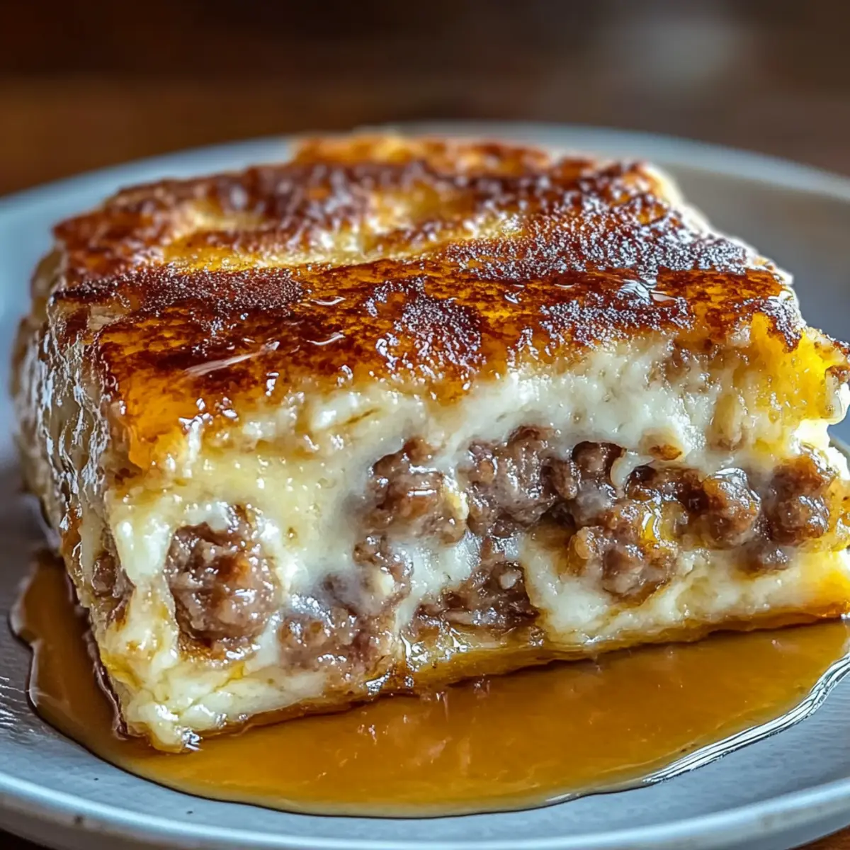 Pancake Sausage Casserole