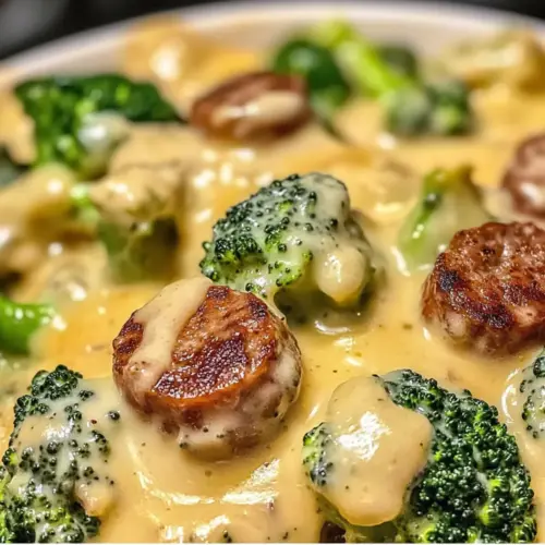 Keto Broccoli and Cauliflower Au Gratin