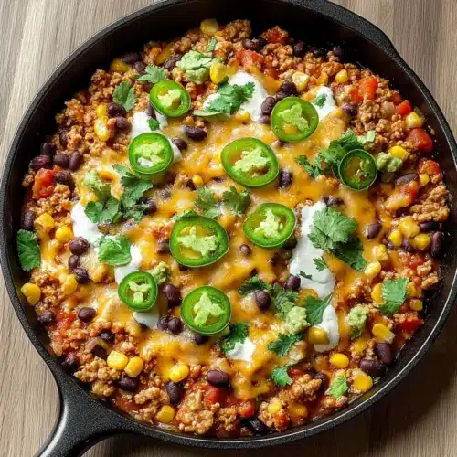 Ground Turkey Taco Skillet