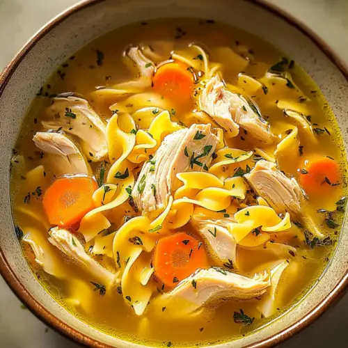 Homemade Chicken Noodle Soup