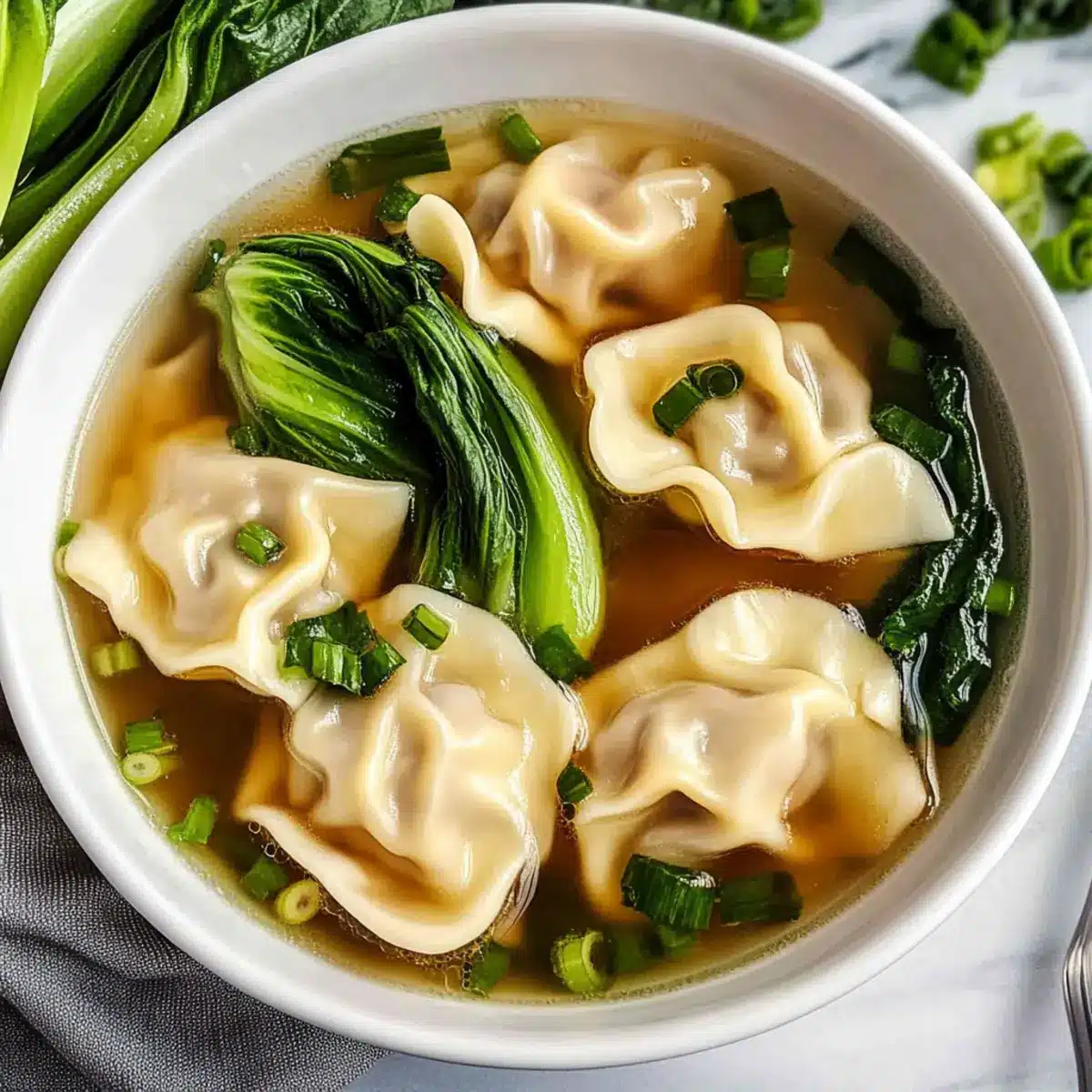 Chicken Wonton Soup