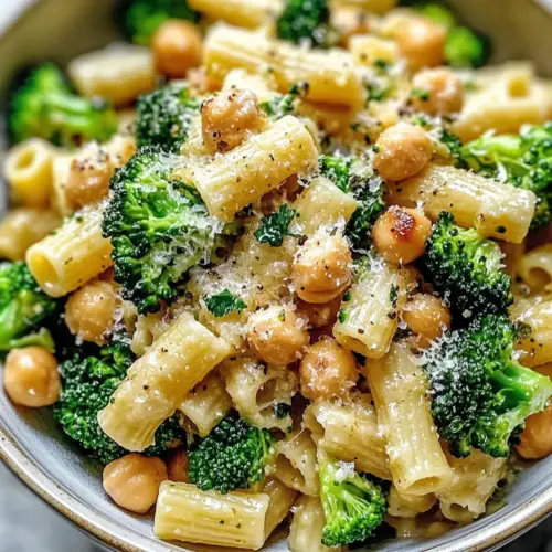 Broccoli Chickpea Pasta