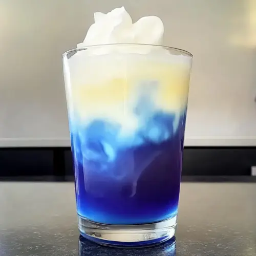 Iced Blue Tea Latte Recipe