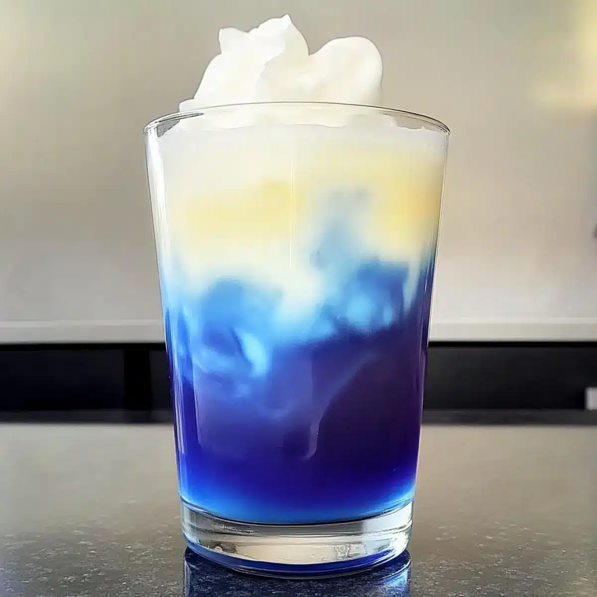 Iced Blue Tea Latte Recipe