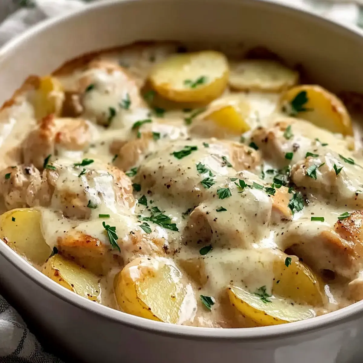 Garlic Parmesan Chicken and Potatoes
