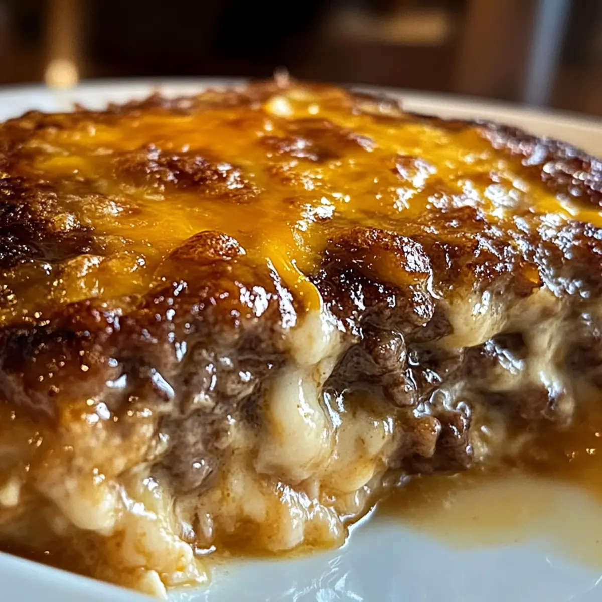 Amish Hamburger Steak Bake