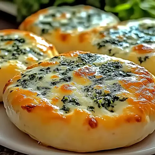 Easy Spinach Cottage Cheese Flagels