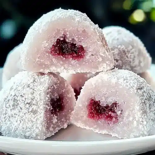 Cherry Snowball Cookies